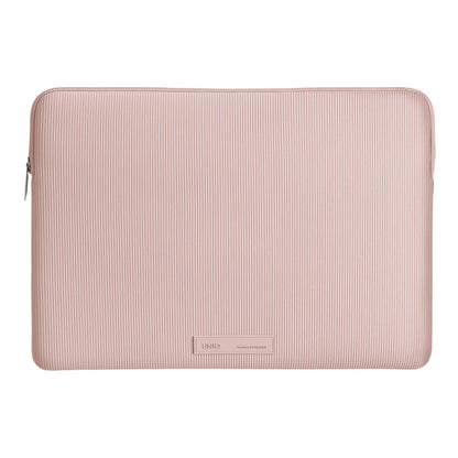 UNIQ Cyprus Ridge Sleeve for Laptop max. 14inch, Pink