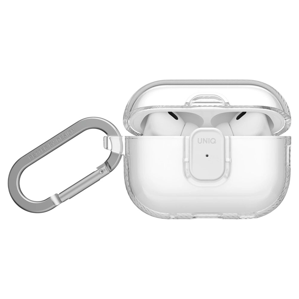 Θήκη UNIQ Glase Pro για Apple AirPods Pro 3, Διαφανής