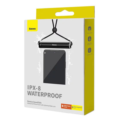 Universal Waterproof Case, Baseus, AquaGlide Cylindrical, Black P60263701113-00