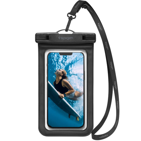 Θήκη Αδιάβροχη Παγκόσμια για Τηλέφωνο 3.5inch - 7inch, Spigen, A601, Μαύρη AMP04525