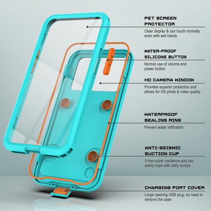 Θήκη Universal Waterproof για Τηλέφωνο max. 6.1 ίντσες, ShellBox, AirBox, Μπλε