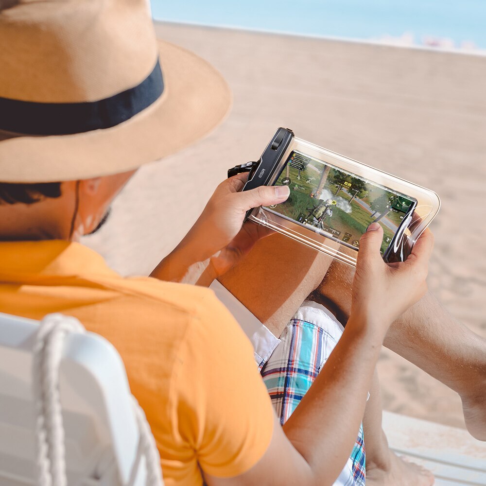 Θήκη Αδιάβροχη Παγκόσμια για Τηλέφωνο max. 6.5inch, ESR, Μαύρη