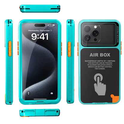 Θήκη Universal Waterproof για Τηλέφωνο max. 6.7inch, ShellBox, AirBox, Μπλε