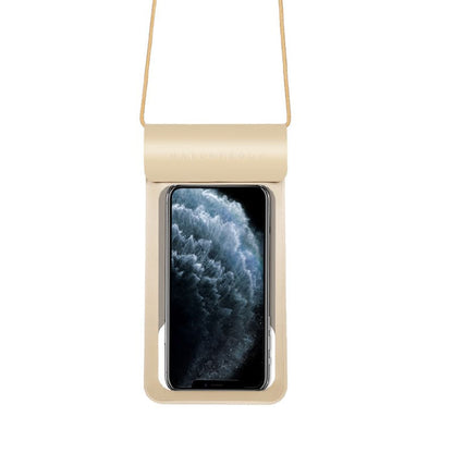 Θήκη Universal Waterproof για Τηλέφωνο max. 6.8inch, Techsuit, TWC1, Χρυσή