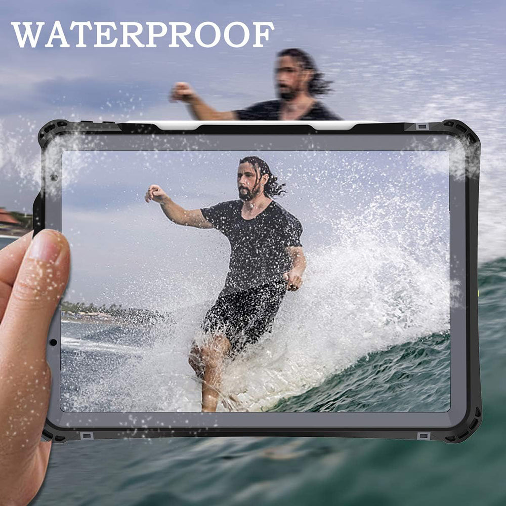 Αδιάβροχη Θήκη για Apple iPad Air (2022) / Air (2020), ShellBox, Μαύρη
