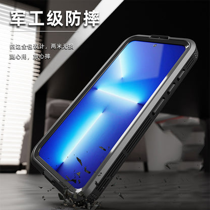 Θήκη Waterproof για Samsung Galaxy S24 S921, ShellBox, Μαύρη