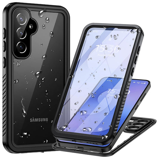 Θήκη Waterproof για Samsung Galaxy S25 FE, ShellBox, Μαύρη