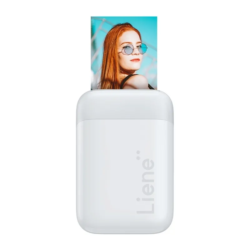 Liene Pearl 2x3 Portable Photo Printer, White