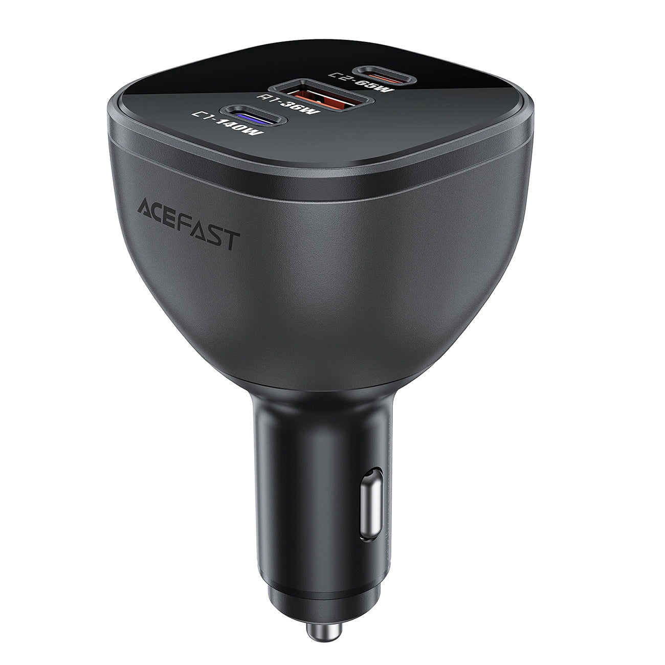 Φορτιστής Αυτοκινήτου Acefast B14, 165W, 5A, 1 x USB-A - 2 x USB-C, Μαύρο