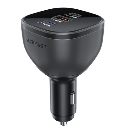 Φορτιστής Αυτοκινήτου Acefast B14, 165W, 5A, 1 x USB-A - 2 x USB-C, Μαύρο