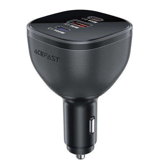 Φορτιστής Αυτοκινήτου Acefast B14, 165W, 5A, 1 x USB-A - 2 x USB-C, Μαύρο