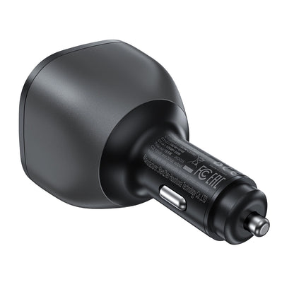 Φορτιστής Αυτοκινήτου Acefast B14, 165W, 5A, 1 x USB-A - 2 x USB-C, Μαύρο