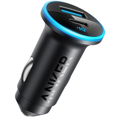 Φορτιστής Αυτοκινήτου Anker 323, 52.5W, 3A, 1 x USB-A - 1 x USB-C, Μαύρο, Επανασφραγισμένος A2735G11