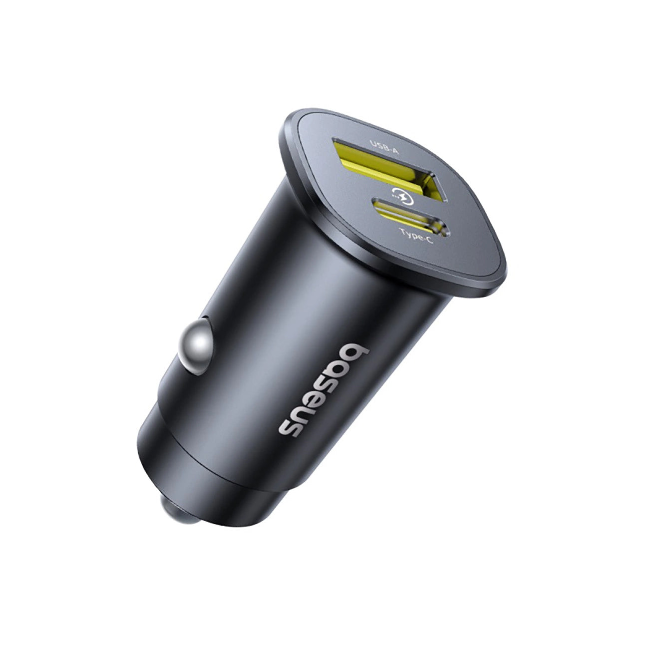 Φορτιστής Αυτοκινήτου Baseus GoTrip, 30W, 3A, 1 x USB-A - 1 x USB-C, Μαύρο
