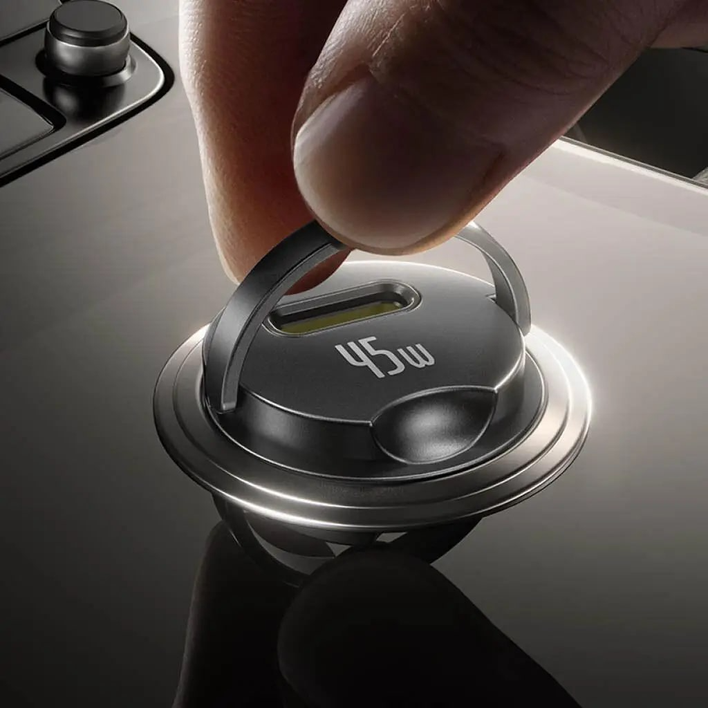 Φορτιστής Αυτοκινήτου με Καλώδιο USB-C Baseus PrimeTrip VP2, 45W, 3A, 1 x USB-C, Μαύρο C0206800