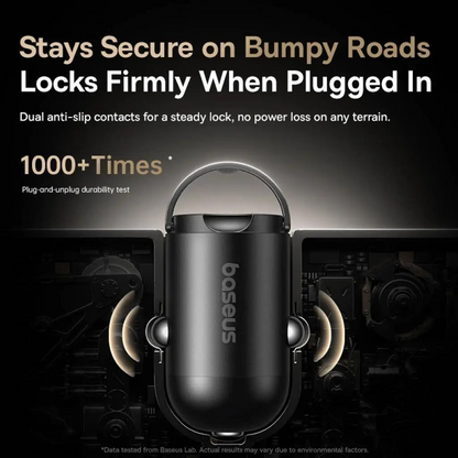 Φορτιστής Αυτοκινήτου με Καλώδιο USB-C Baseus PrimeTrip VP2, 45W, 3A, 1 x USB-C, Μαύρο C0206800