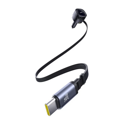 Φορτιστής αυτοκινήτου με καλώδιο USB-C Baseus Enjoyment Max, 90 W, 1 x USB-A - 1 x USB-C, Μαύρος C00035507121-03
