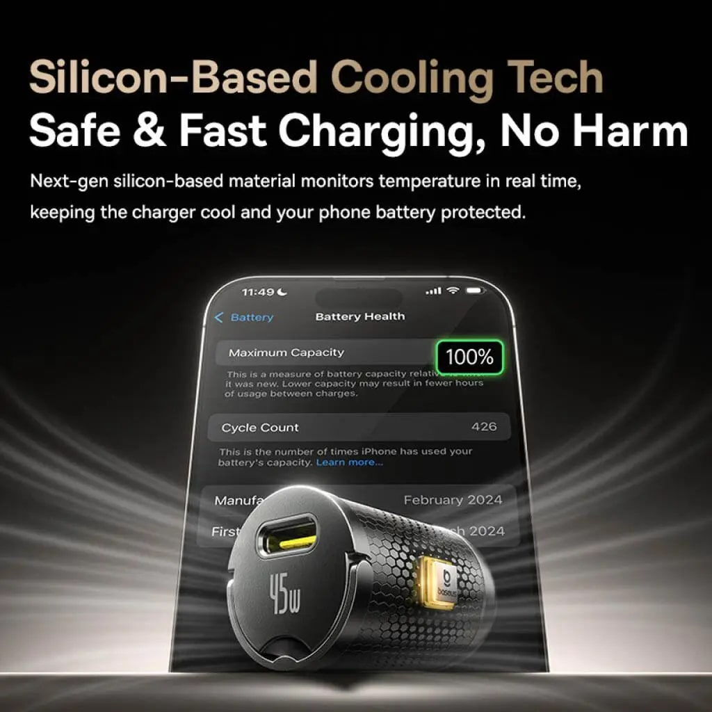 Φορτιστής Αυτοκινήτου με Καλώδιο USB-C Baseus PrimeTrip VP2, 45W, 3A, 1 x USB-C, Μαύρο C0206800