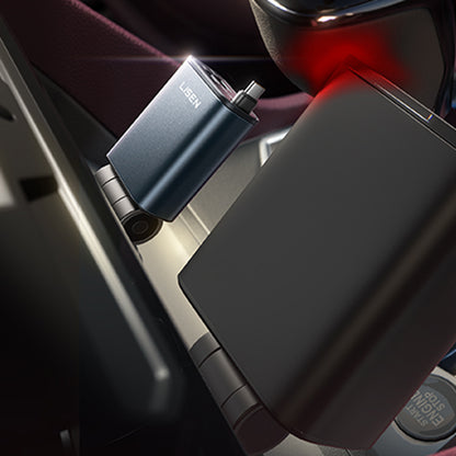 Φορτιστής Αυτοκινήτου με Καλώδιο USB-C Lisen, 57W, 3A, 1 x USB-A - 1 x USB-C, Μαύρο YL0325010016