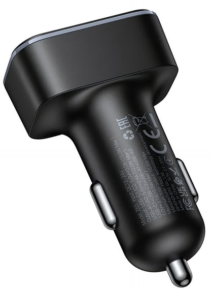 Φορτιστής Αυτοκινήτου HOCO Z63, 42W, 3A, 2 x USB-A - 2 x USB-C, Μαύρο
