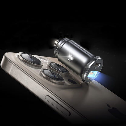 Φορτιστής Αυτοκινήτου Lisen, 51W, 3A, 1 x USB-A - 1 x USB-C, Σετ 2 τεμαχίων, Μαύρο YL0223080037