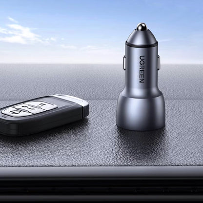 Φορτιστής αυτοκινήτου UGREEN CD213, 36W, 3A, 2 x USB-A, γκρι 