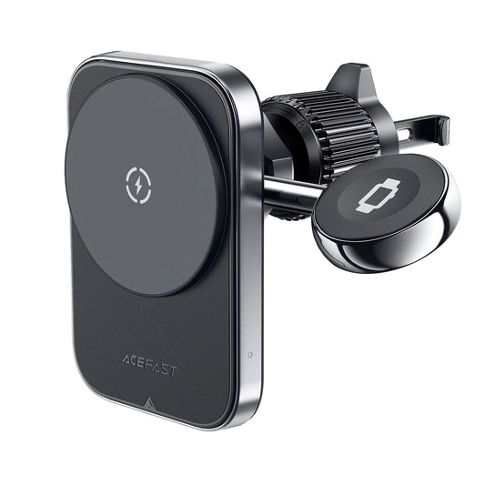 Ασύρματος Φορτιστής Αυτοκινήτου Acefast D18 2σε1, 15W, 1.67A, Μαύρο