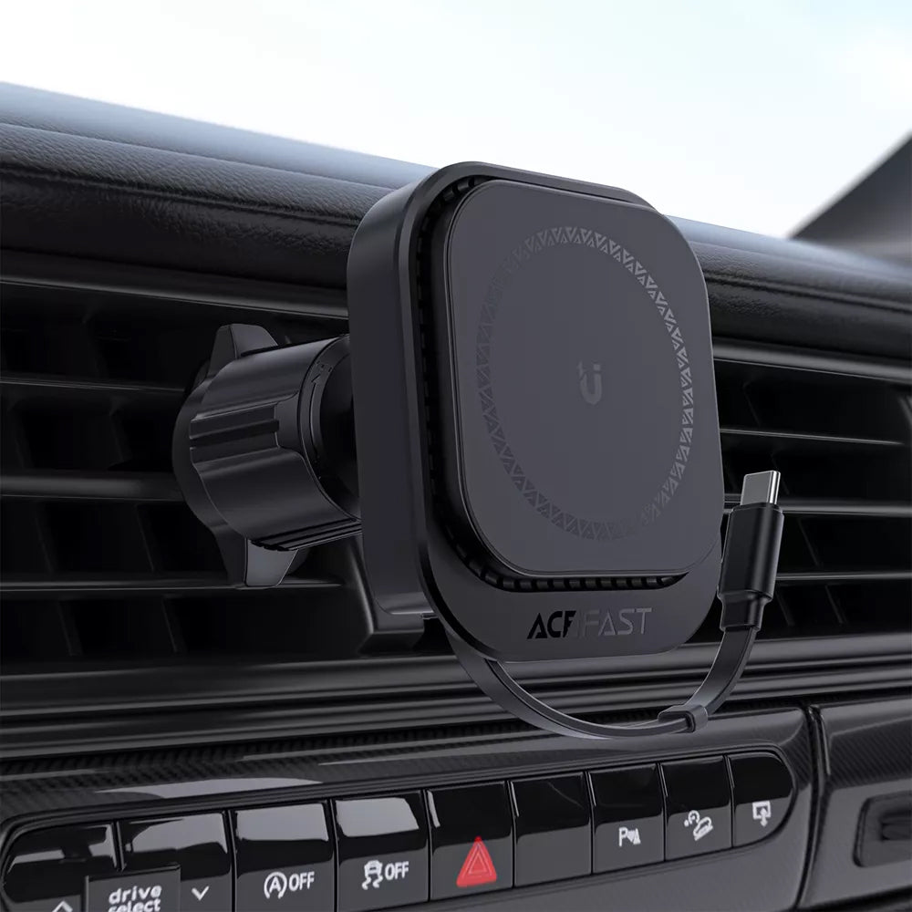 Ασύρματος Φορτιστής Αυτοκινήτου Acefast D32, 15W, 1.67A, Μαύρο