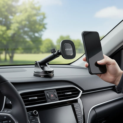 Ασύρματος Φορτιστής Αυτοκινήτου Acefast D47, 15W, 1.67A, Μαύρο