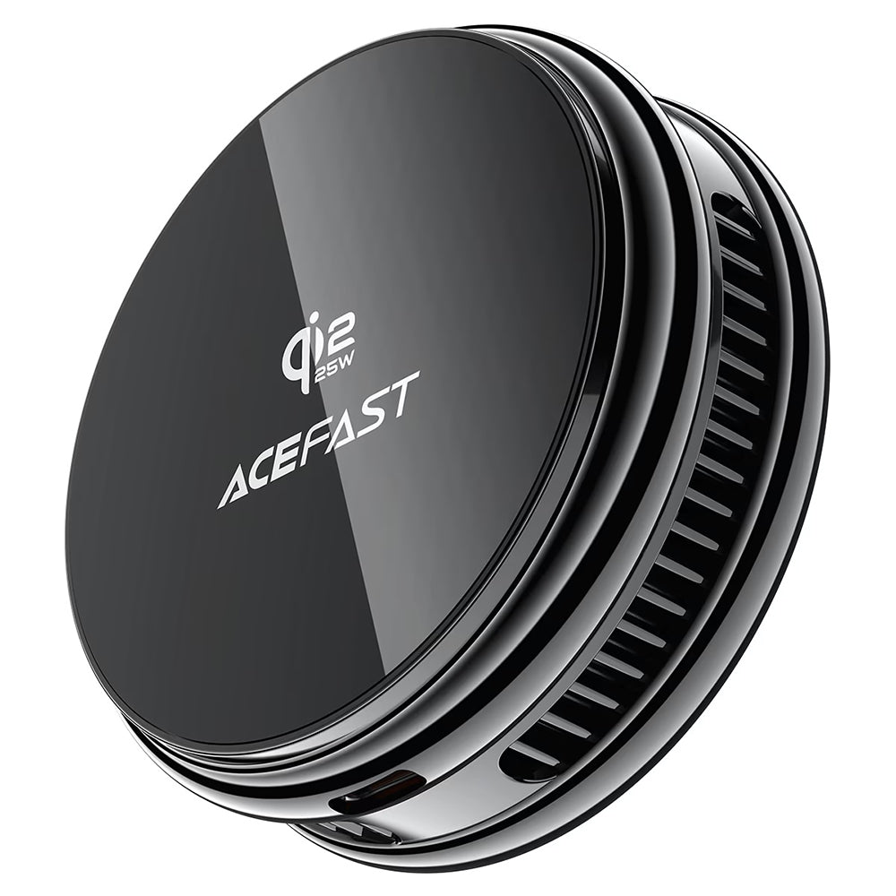 Ασύρματος Φορτιστής Δικτύου Acefast E47 2in1, 25W, Μαύρο