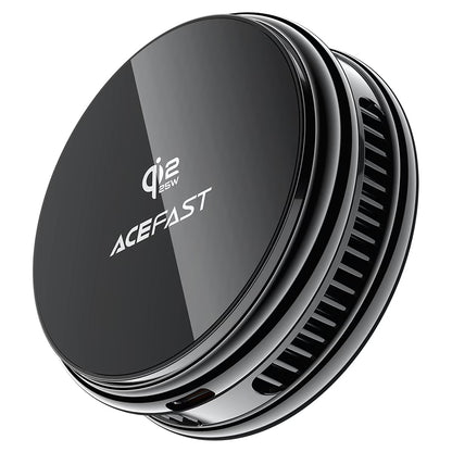 Ασύρματος Φορτιστής Δικτύου Acefast E47 2in1, 25W, Μαύρο