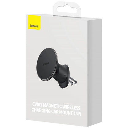 Ασύρματος Φορτιστής Αυτοκινήτου Baseus CW01, 15W, 1.67A, Μαύρος C40141001111-00