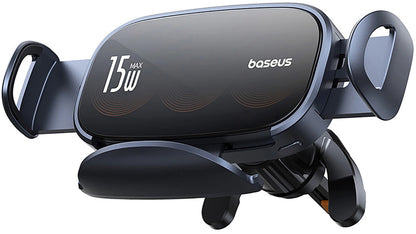 Φορτιστής Αυτοκινήτου Ασύρματος Baseus LightChaser, 15W, 1.67A, Μαύρο, Επανασυσκευασμένο C40355901111-00