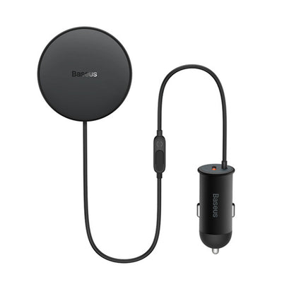 Ασύρματος Φορτιστής Αυτοκινήτου Baseus CW01, 15W, 1.67A, Μαύρος C0013A01