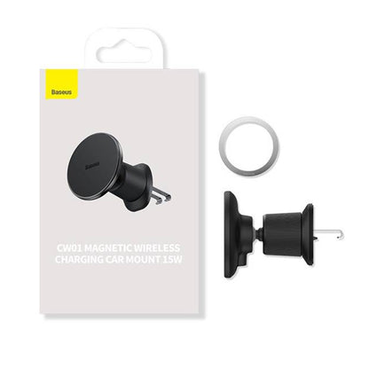 Ασύρματος Φορτιστής Αυτοκινήτου Baseus CW01, 15W, 1.67A, Μαύρος C0013A01