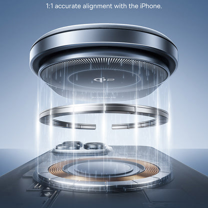 Ασύρματος Φορτιστής Αυτοκινήτου Baseus PrimeTrip VC1 Pro, 15W, 1.67A, Μαύρο C40141000111-00