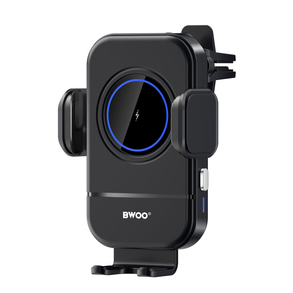 Ασύρματος Φορτιστής Αυτοκινήτου BWOO ZJ137, 15W, 1.67A, Μαύρο