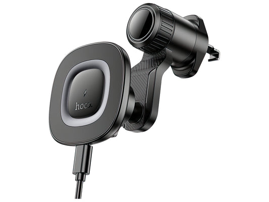 Φορτιστής Αυτοκινήτου Ασύρματος HOCO HW30, 15W, 1.67A, Μαύρο