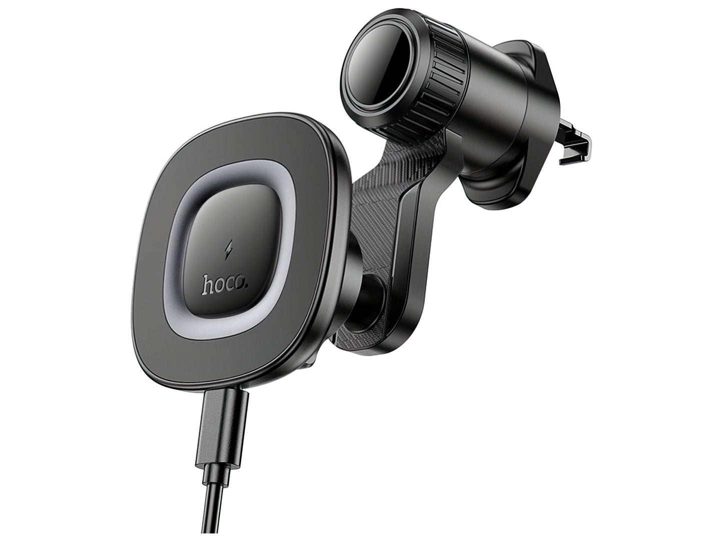 Φορτιστής Αυτοκινήτου Ασύρματος HOCO HW30, 15W, 1.67A, Μαύρο
