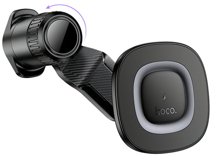 Φορτιστής Αυτοκινήτου Ασύρματος HOCO HW30, 15W, 1.67A, Μαύρο