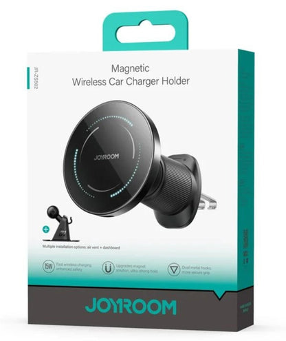 Ασύρματος Φορτιστής Αυτοκινήτου Joyroom JR-ZS502, 15W, 1.67A, Μαύρο
