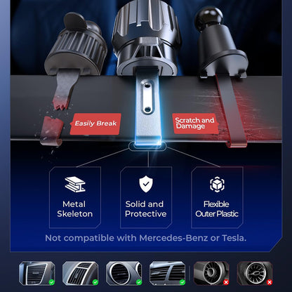 Ασύρματος Φορτιστής Αυτοκινήτου Lisen W704 Pro, 25W, Μαύρο YL0225090003