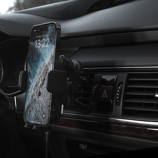 Ασύρματος Φορτιστής Αυτοκινήτου Proove Triple Clamp, 15W, 1.67A, Μαύρο WHTC15010001