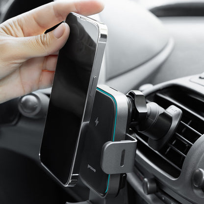 Ασύρματος Φορτιστής Αυτοκινήτου Proove Triple Clamp Pro, 15W, 1.67A, Γκρι WHTP15010004