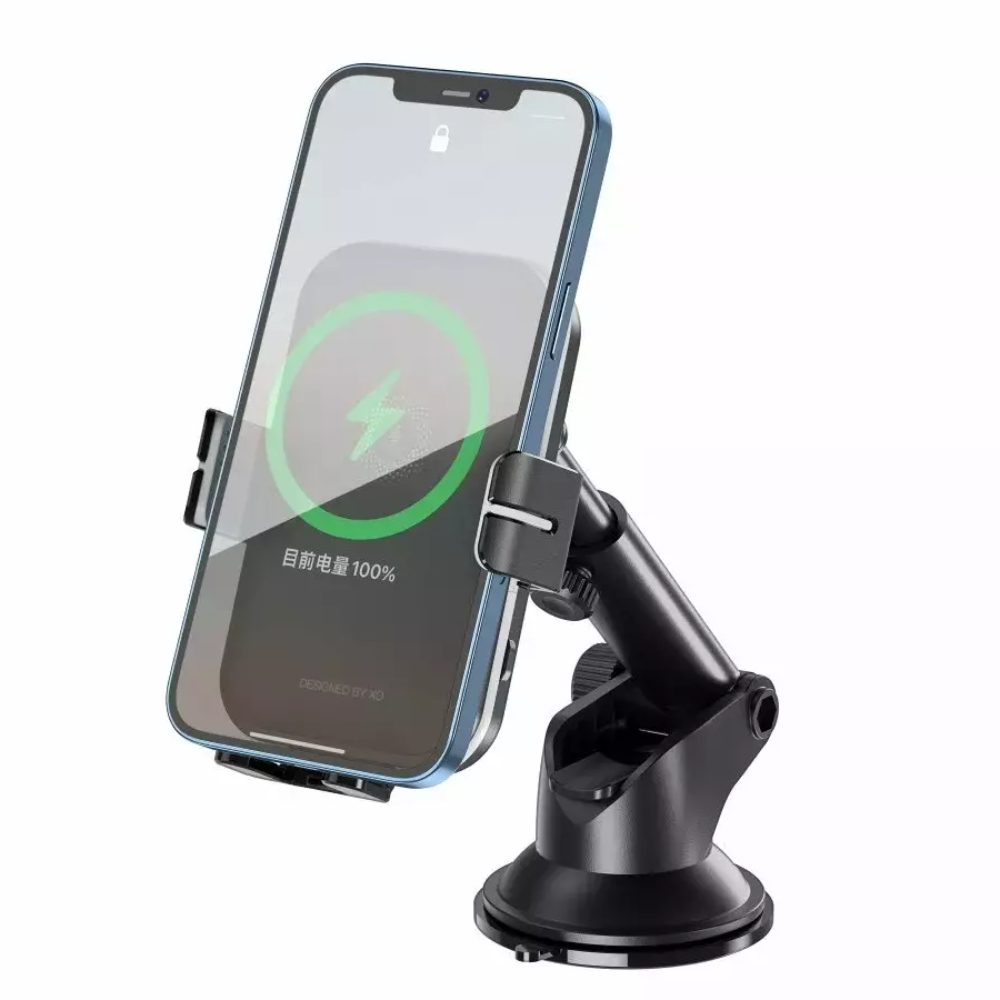 Ασύρματος Φορτιστής Αυτοκινήτου XO Design WX027, 15W, 1.67A, Μαύρο