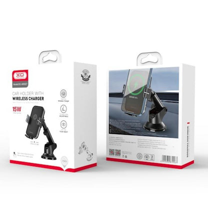 Ασύρματος Φορτιστής Αυτοκινήτου XO Design WX027, 15W, 1.67A, Μαύρο