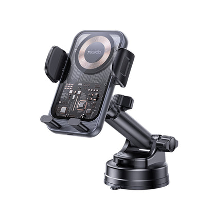 Φορτιστής Αυτοκινήτου Ασύρματος Yesido C307, 15W, 1.67A, Μαύρος