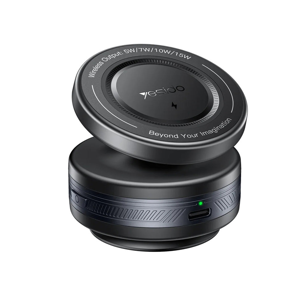 Ασύρματος Φορτιστής Αυτοκινήτου Yesido C310, 15W, 1.67A, Μαύρο