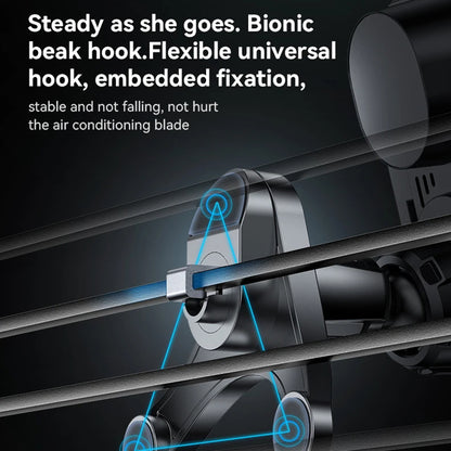 Ασύρματος Φορτιστής Αυτοκινήτου Yesido C312, 15W, 1.67A, Μαύρο