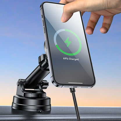 Ασύρματος Φορτιστής Αυτοκινήτου Yesido DS30, 15W, 1.67A, Μαύρο